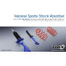 tuix sports shock absorber set for hyundai veloster 2011-17